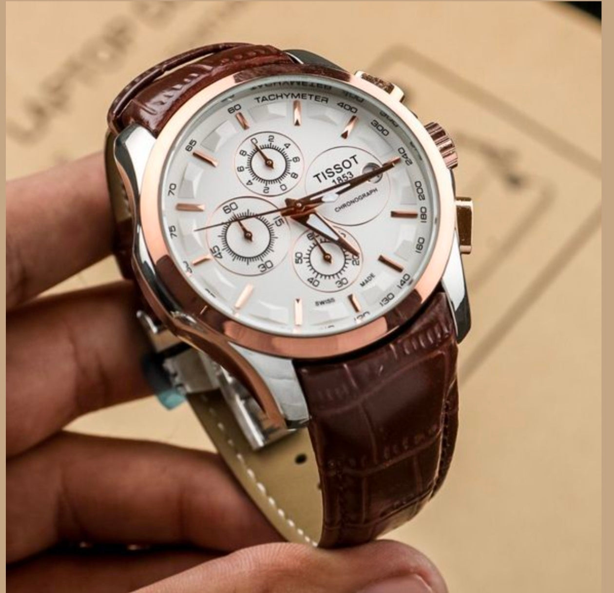 Tissot Special Edition Chronograph working Leather Watch Tissot Special Edition Chronograph working Leather Watch